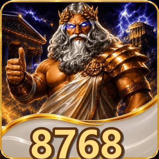 Tampilan menu katalog game 8768 di Android